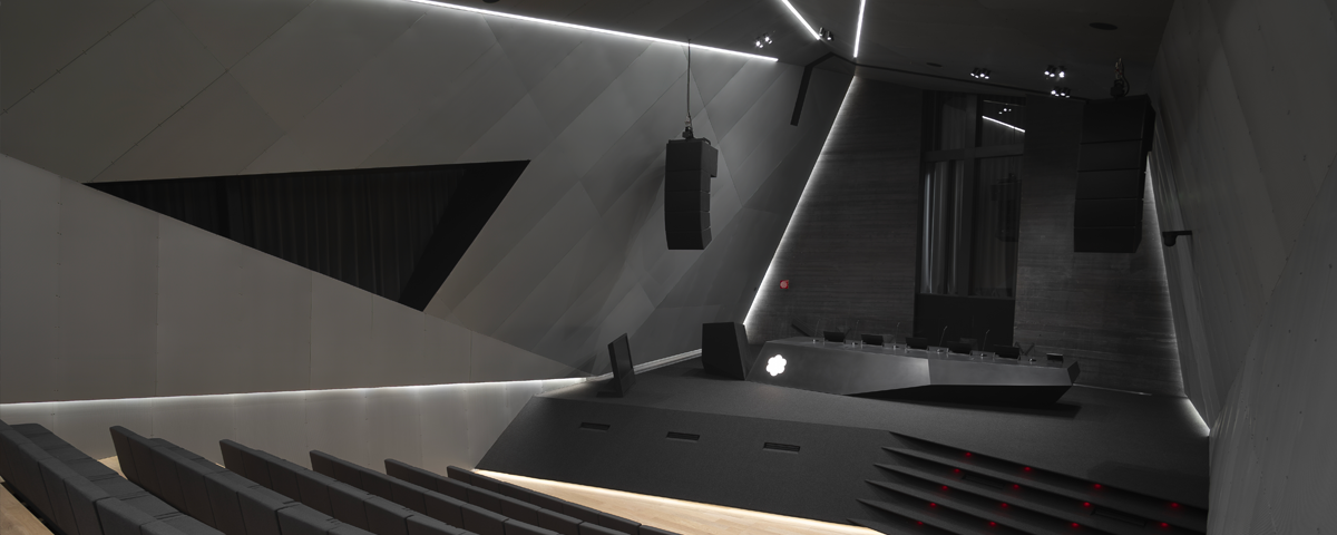 Sala assemblea vista dall'alto